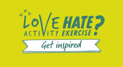 Love activity, Hate exercise? Get some inspiration