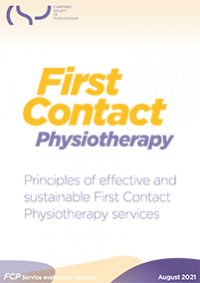 Principles of effective and sustainable first contact physiotherapy services