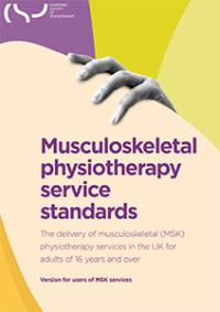 MSK service standards for patients