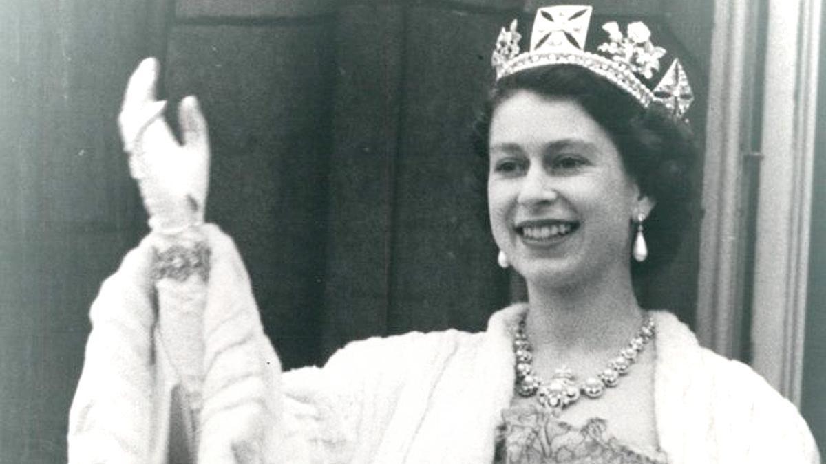 The Queen in 1953