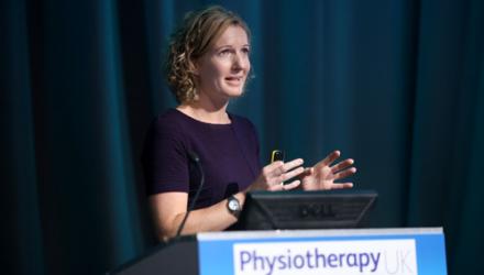 Anna Lowe at Physiotherapy UK 2015