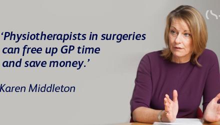 Physios can help give GPs five extra minutes with patients, says CSP