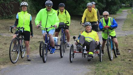 Wheels4Fun gets disabled cyclists in the saddle