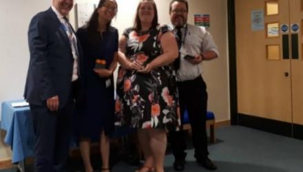 Physio receives award for poster on support for club foot