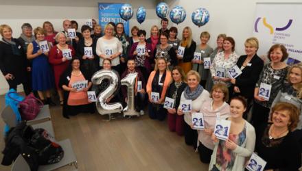 Northern Ireland members celebrate 21 years of associate membership