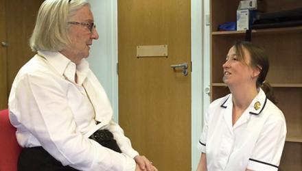 Physios launch a test on Older People’s Day to assess people’s risk of falling
