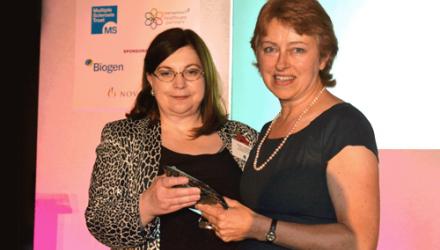 MS physio gets surprise award