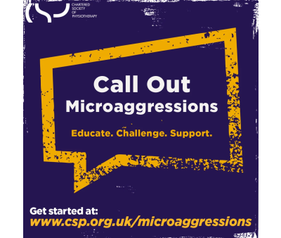 Call out microaggressions campaign Instagram image 