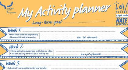 My activity planner