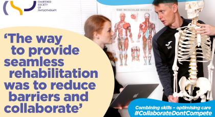 The way to provide seamless rehab was to reduce barriers and collaborate