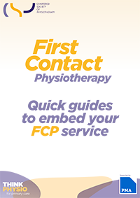First contact physio quick guide for GPs
