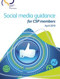CSP social media guidance cover