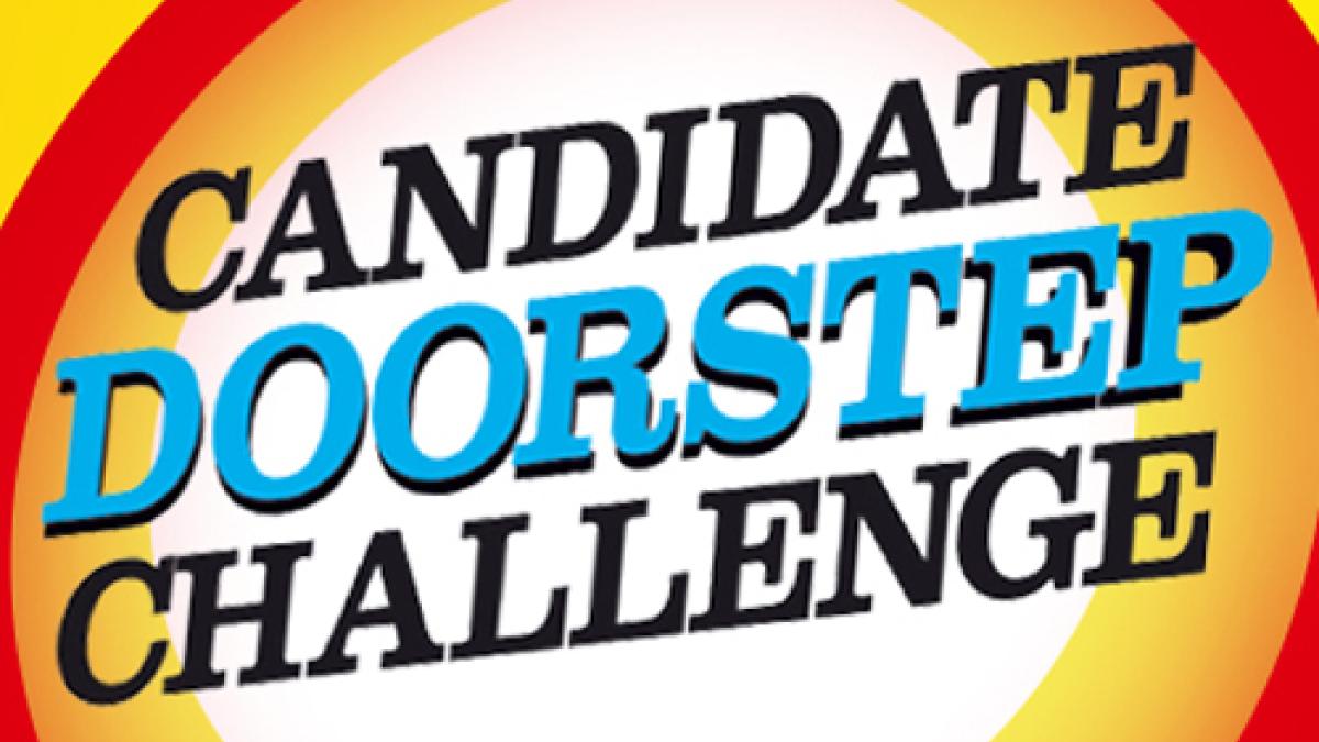 Elections 2016: Give candidates a doorstep challenge