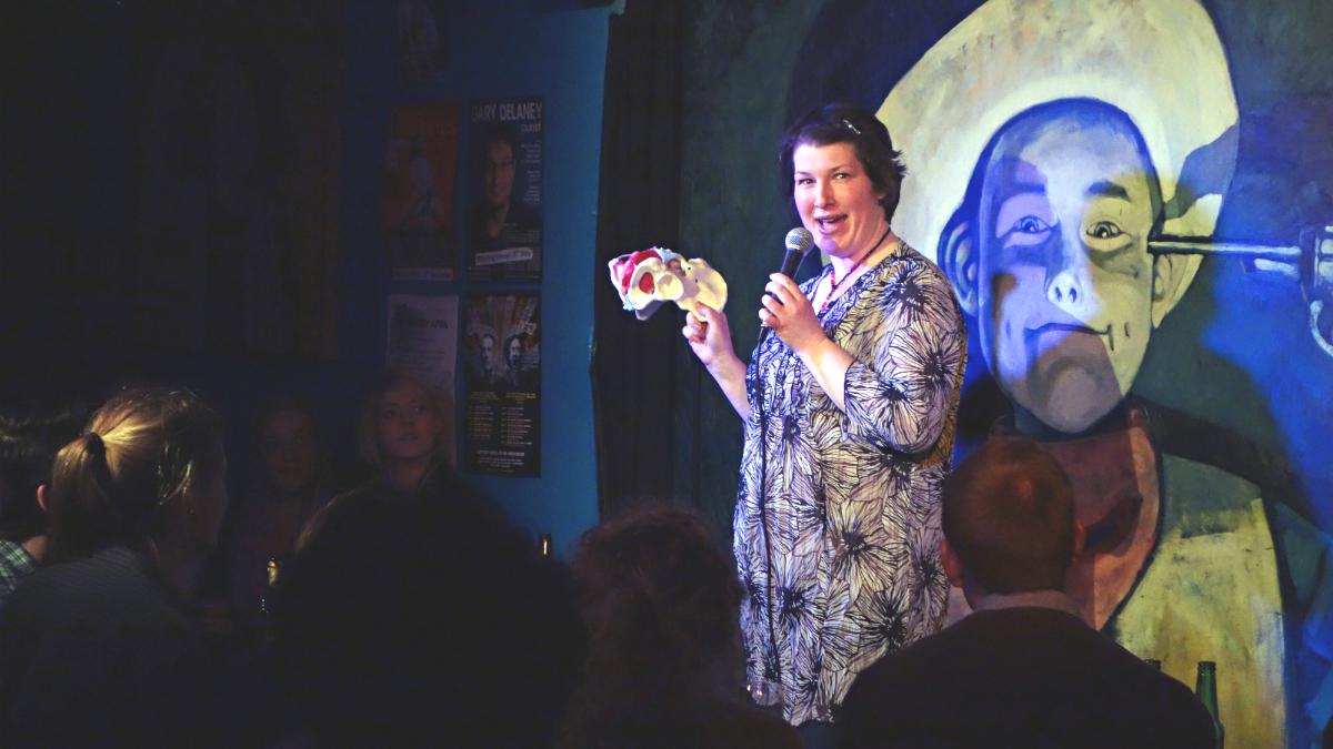 Pelvic health physio and stand-up comedian Elaine Miller