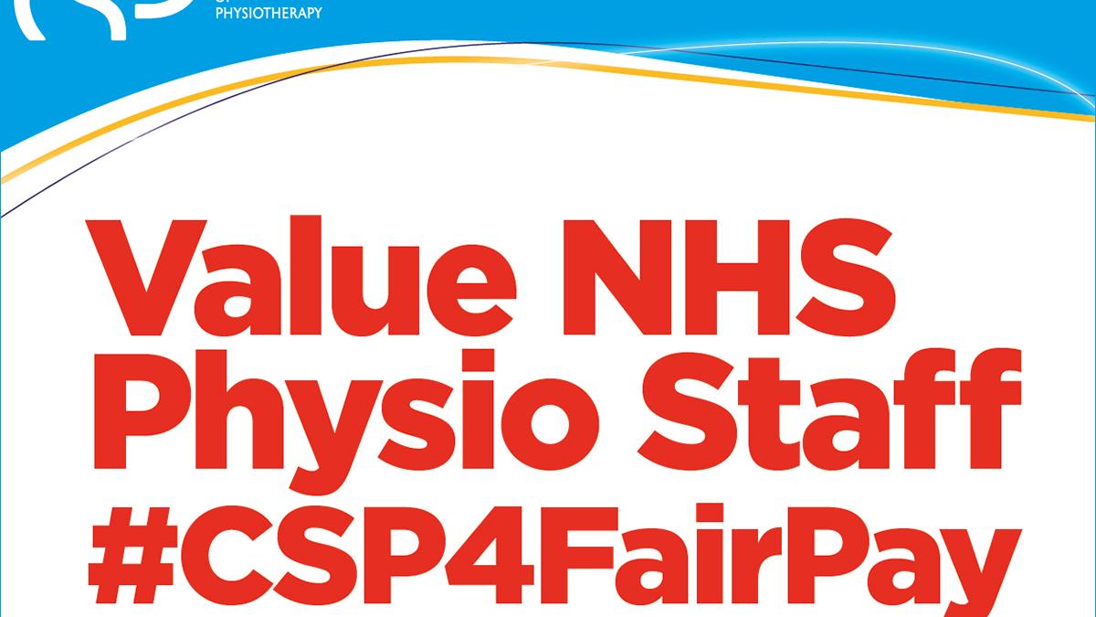 Value NHS physio staff #CSP4FairPay