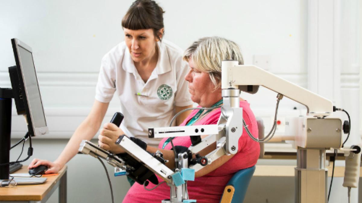 Robotic stroke rehab Robotic stroke rehab