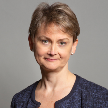 Yvette Cooper MP, secretary of state for health and social care