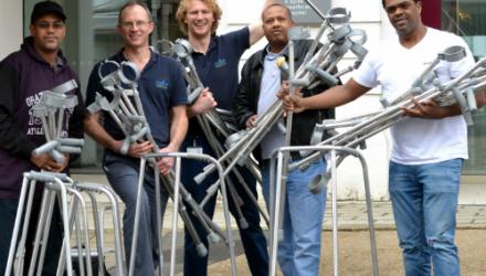 Sussex physios send crutches to Somaliland