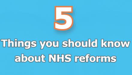 5 things about NHS reforms