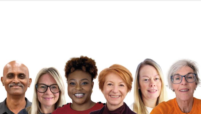 FL Aug 26 News meet your new council members l-r Srikesavan Sabapathy, Gillian Rawlinson, Gbemisola Ojebode, Sylvia Wojciechowski, Gabriel Ford, Kate Lough