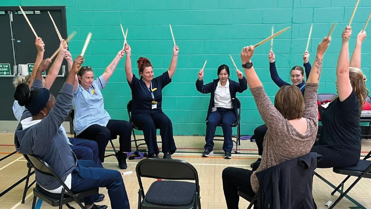 FLJun26focus How to get involved in n/bourhood health a fun/flex class by the local comm w/being team in N.Lincolnshire